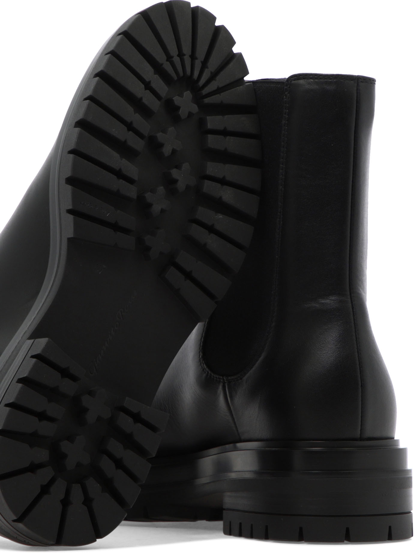 GIANVITO ROSSI Black   Chester ankle boots